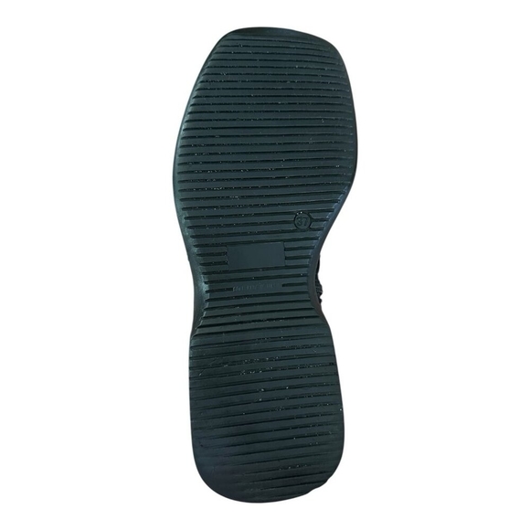 Women’s Black Suede Leather Zip Side Boots Low Platform EU37 Fits US 6 Shearling - Picture 3 of 4